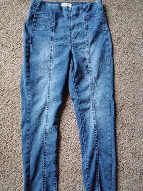 We the Free Free People Riptide Feel Alright Pull On Skinny Jeans Size 31